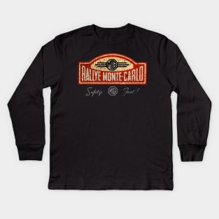 Monte Carlo Rally MG Kids Long Sleeve T-Shirt